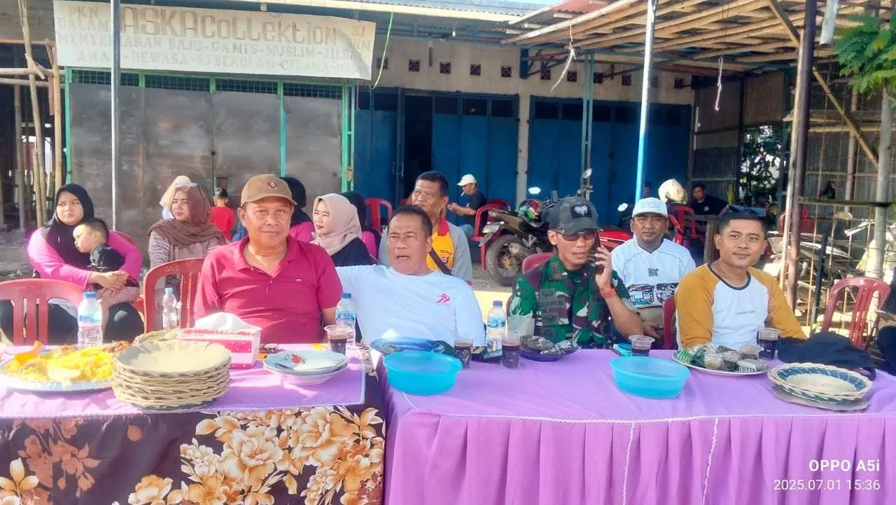 Meriahkan HUT Bhayangkara Polsek Rajeg di Dampingi Team MCR Adakan Mancing dan Panjat Pinang Bersama Masyarakat 