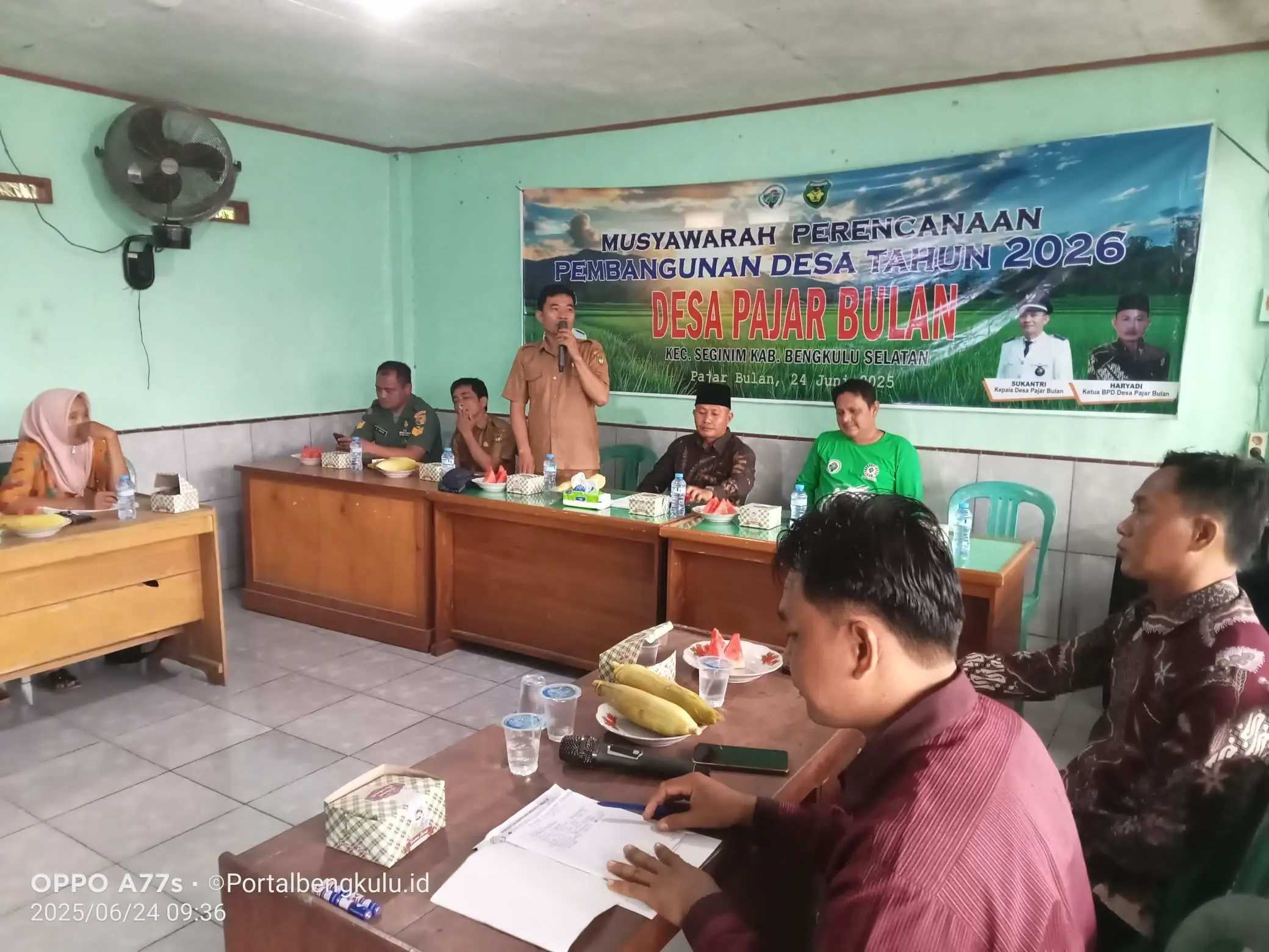 Pemdes Pajar Bulan Gelar Musyawarah Desa Perencanaan Pembangunan Tahun 2026