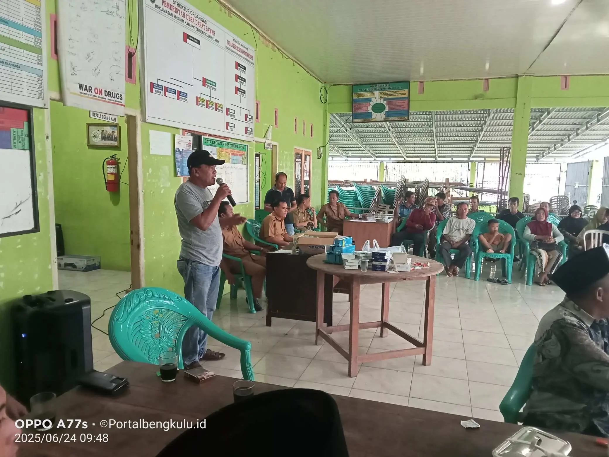 Bentuk Sosial Kemasyarakatan, Pemerintah Desa Darat Sawah Gelar Program Sunatan Massal
