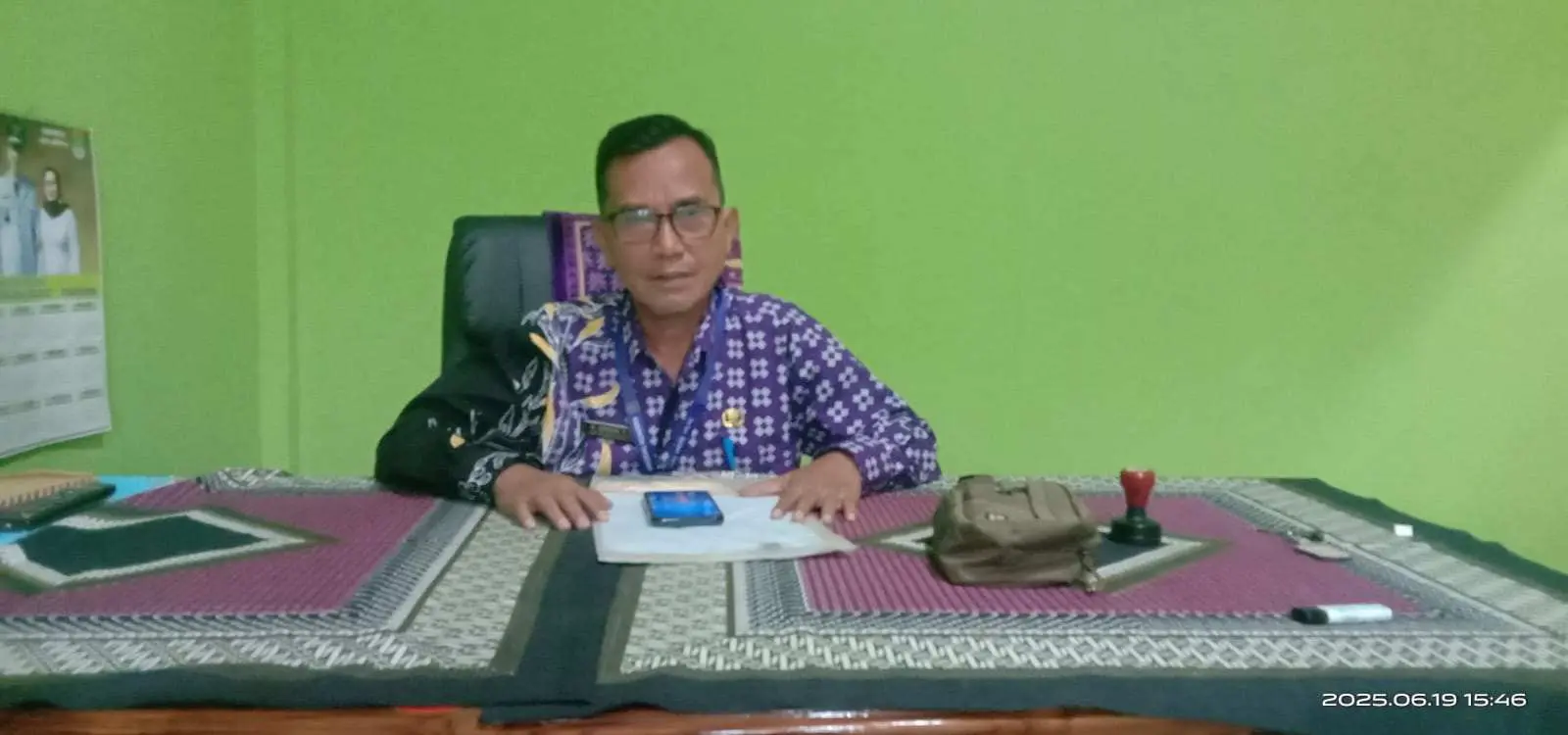 H.Amhad F.SH Penjabat Desa Jatimulya Tingkatkan Komunikasi  Integritas Menjadi Lebih Baik