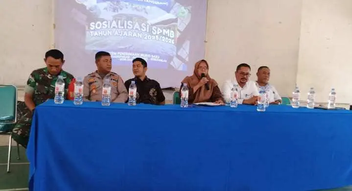 H.Abudin S,IP, MM Hadiri Sosialisasi SPMB Di SMKN 2 Kabupaten Tangerang