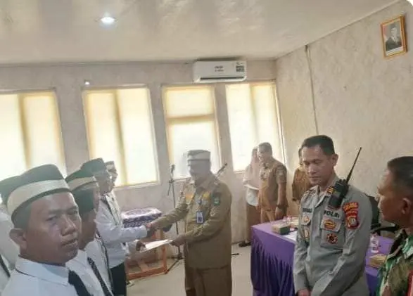 63 Anggota BPD  Masa Perpanjangan 2 Tahun Resmi di Lantik Camat Sepatan