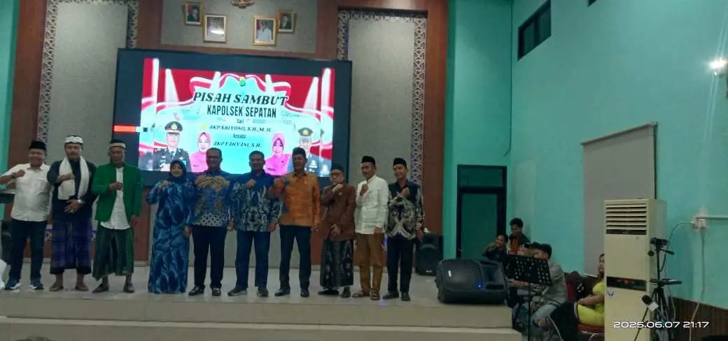 Pisah Sambut Kapolsek Sepatan Dari Akp.Sriyono, S.H.,M.H. Dengan Akp Fahyani,.S.H. 