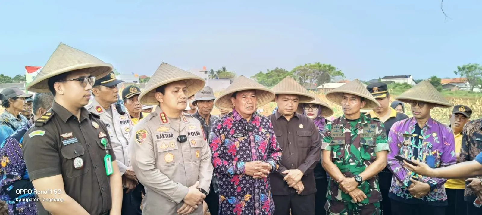 Dukung Swasembada Pangan Tahun 2025 Kapolres Tangerang Tanam Jagung Hibrida Di Kelurahan Sukatani Kecamatan Rajeg 