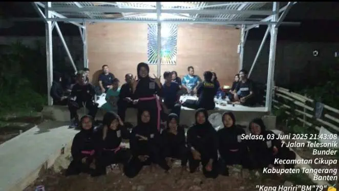 Kunjungan Kabidhumas FMBN ke PSHT Bunder, Warga Setempat Diajak Bergabung