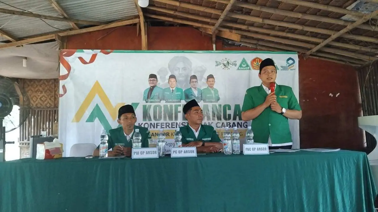 Saprowi Resmi Pimpin PAC GP Ansor Parungpanjang Periode 2025-2028
