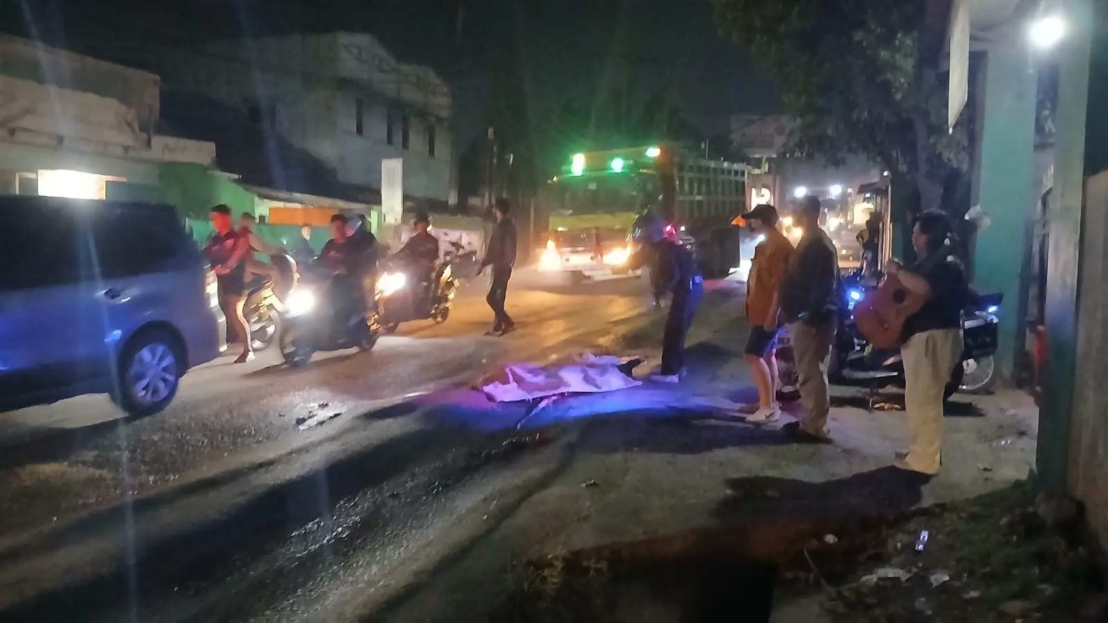 Kecelakaan Maut di Parungpanjang Kembali Terjadi, Korban Meninggal Ditempat