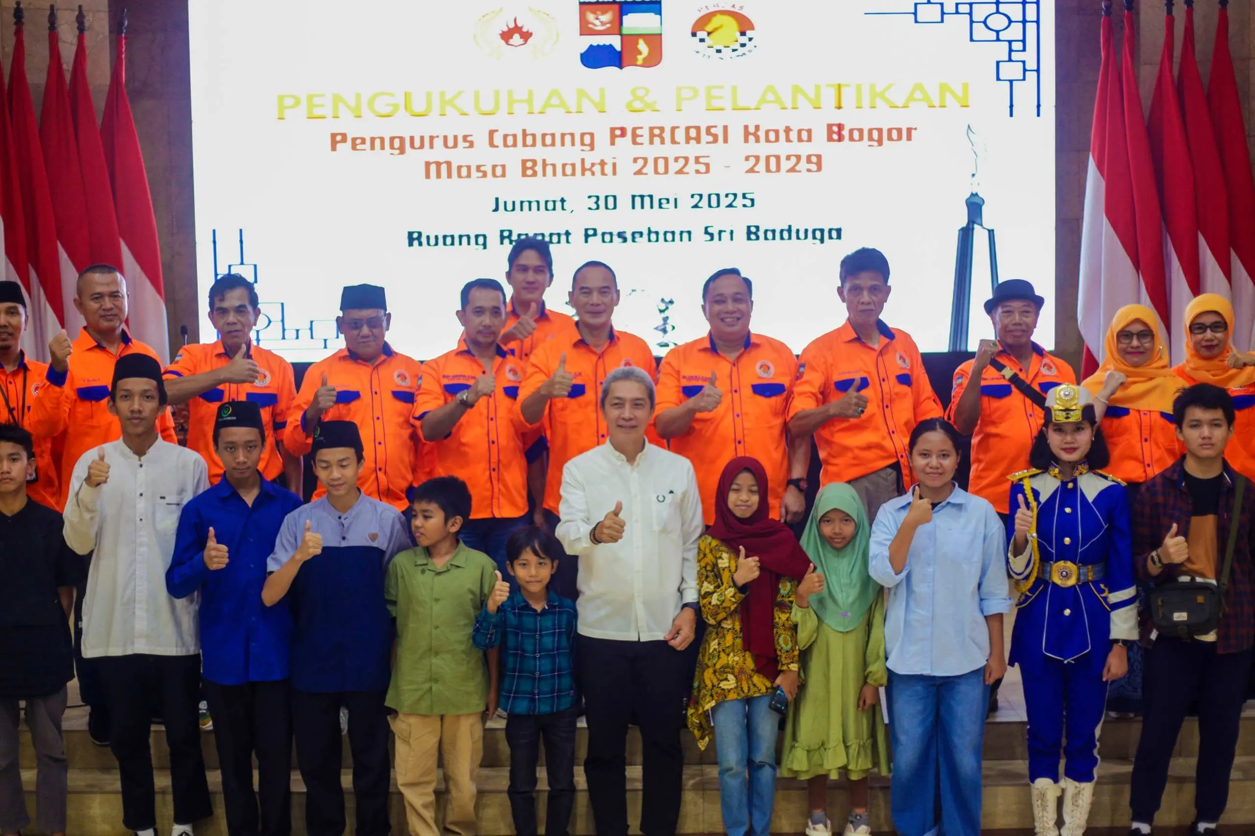 Pengcab Percasi Kota Bogor Dilantik, Dedie Rachim Harapkan Capai Grand Master