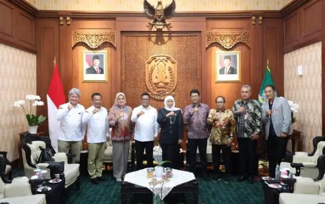 Tindak Lanjut KUB Bank Banten dengan Bank Jatim, Gubernur Banten Temui Gubernur Jatim