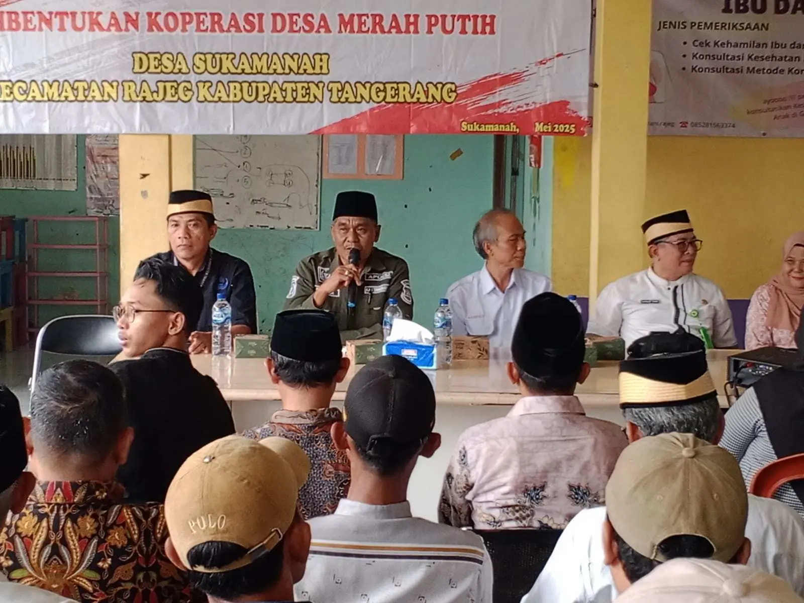Rohadi Kamaludin Kepala Desa Dan BPD Gelar Musdesus Sosialisasi Pembentukan Pengurus Koperasi Merah Putih
