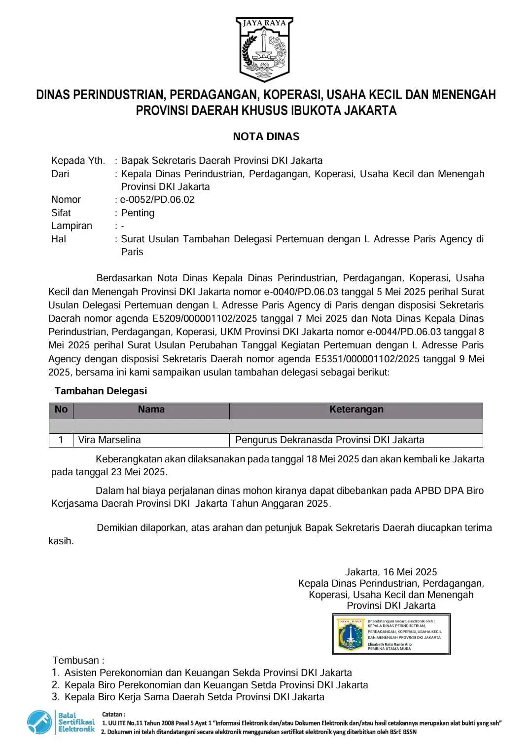 Pergi ke Paris, Dua Dinas DKI Disorot: Kadis Pariwisata Ajak Istri Pakai Dana APBD