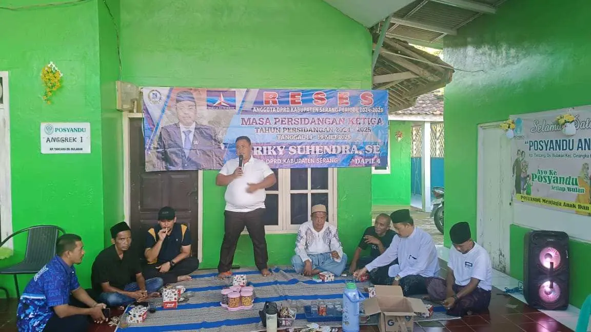 Gelar Reses, Riky Suhendra Terima Berbagai Aspirasi