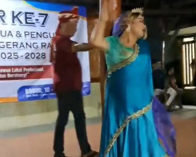 Boby Bollywood Goyang Raker ke 7 JTR, Tarian India dan Parodi Emak-emak Bikin Pecah Suasana