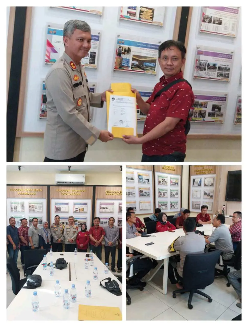 FRN Kab.Tangerang Audiensi ke Polresta Tangerang