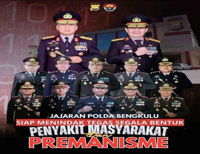 Tegas! Berantas Pekat dan Premanisme, Polda Bengkulu Siap Kolaborasi Lintas Sektoral dan Bersama Seluruh Masyarakat