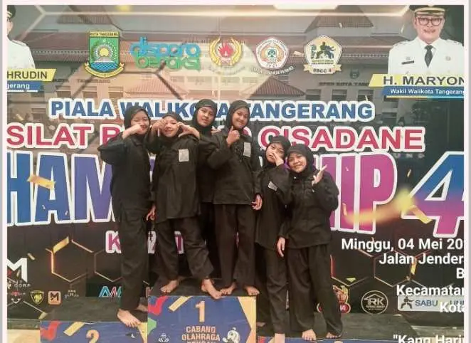 IPSI Kota Tangerang Gelar Silat Benteng Cisadane Championship (SBCC) Ke-4 Tahun 2025 di Bale Kota Tangerang 