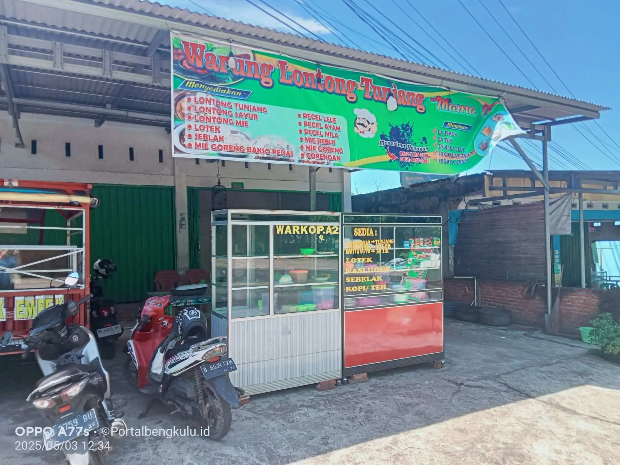 Siap COD, Warung Lontong Tunjang Mama El Pilihan Tepat Sarapan Pagi Anda!