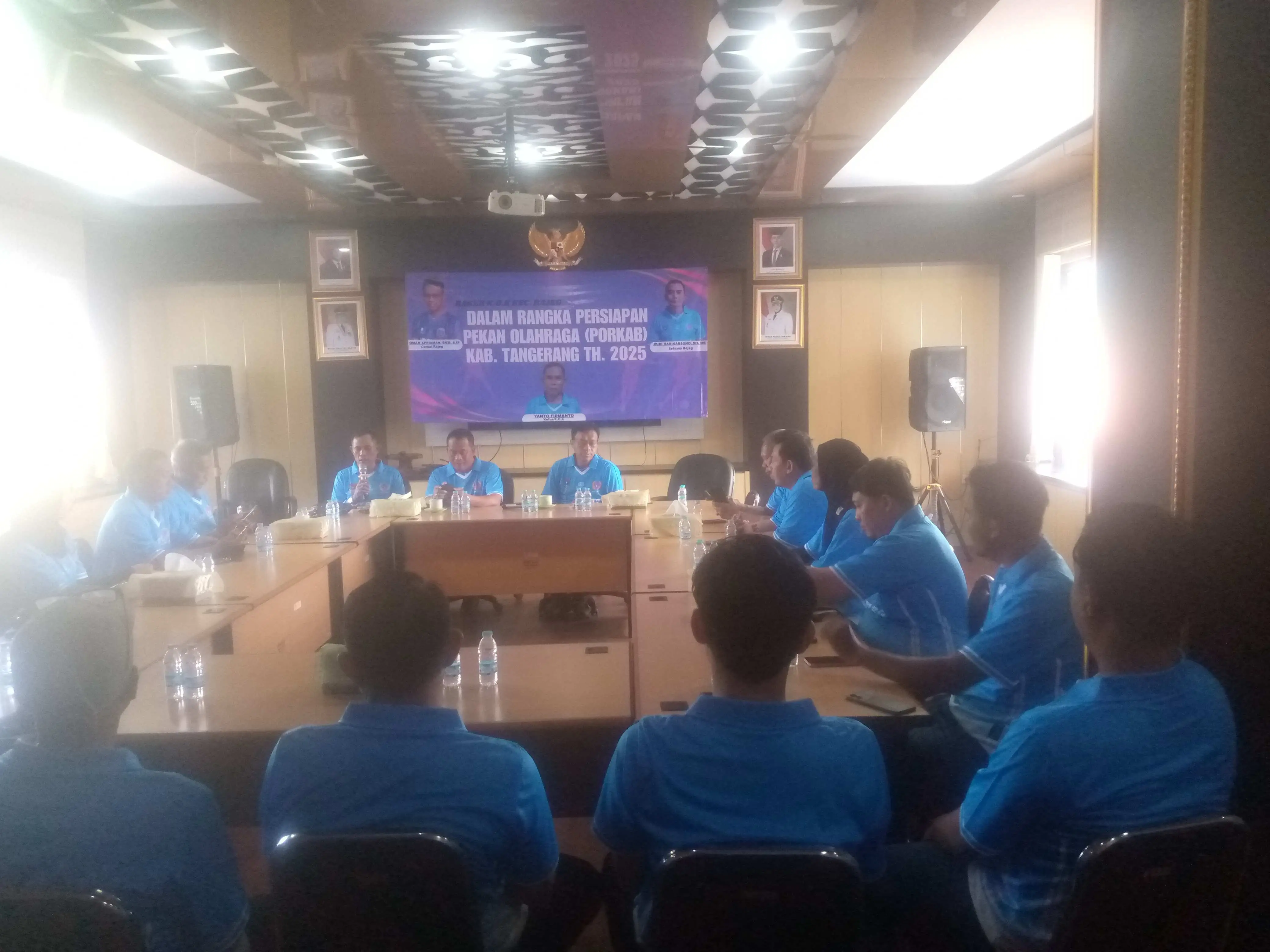 KOK Rajeg Gelar Rapat Persiapan PORKAB 2025