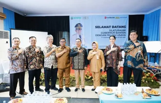 Tegaskan Komitmen Sinergitas, Bank Banten Berpartisipasi dalam Silaturahmi Bersama Gubernur Banten dan Pelaku Usaha