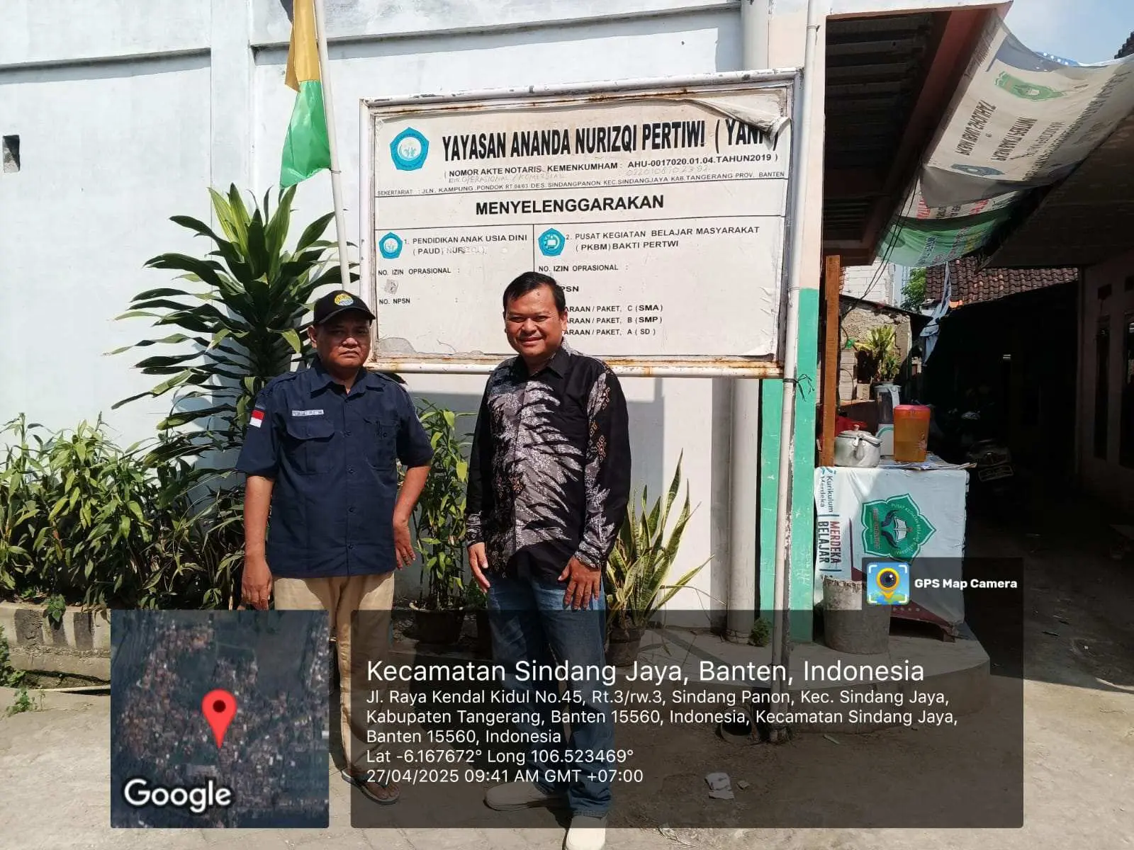 Apresiasi Tinggi! Ketua DPW LSM Tamperak Sambangi PKBM Bakti Pertiwi Dorong Semangat Warga  Belajar