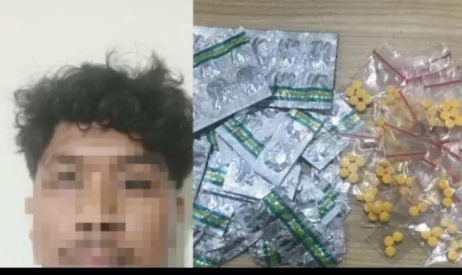 Polres Metro Tangerang Kota Bekuk Pengedar Obat Terlarang di Teluknaga, Puluhan Butir Hexymer dan Tramadol Diamankan