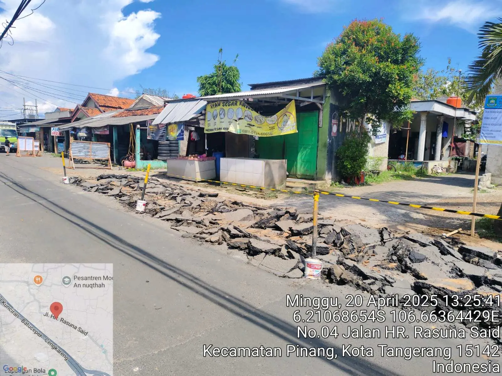 Dinas PUPR Kota Tangerang Lakukan Pembangunan dan Peningkatan Jalan 