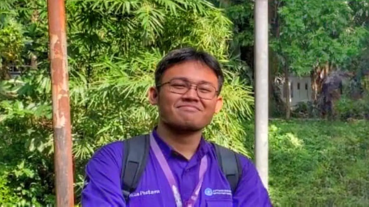 Reza Pratama Mahasiswa Vokasi IPB Ikut Andil di Dunia Teknologi Perangkat Lunak dan Pengabdian