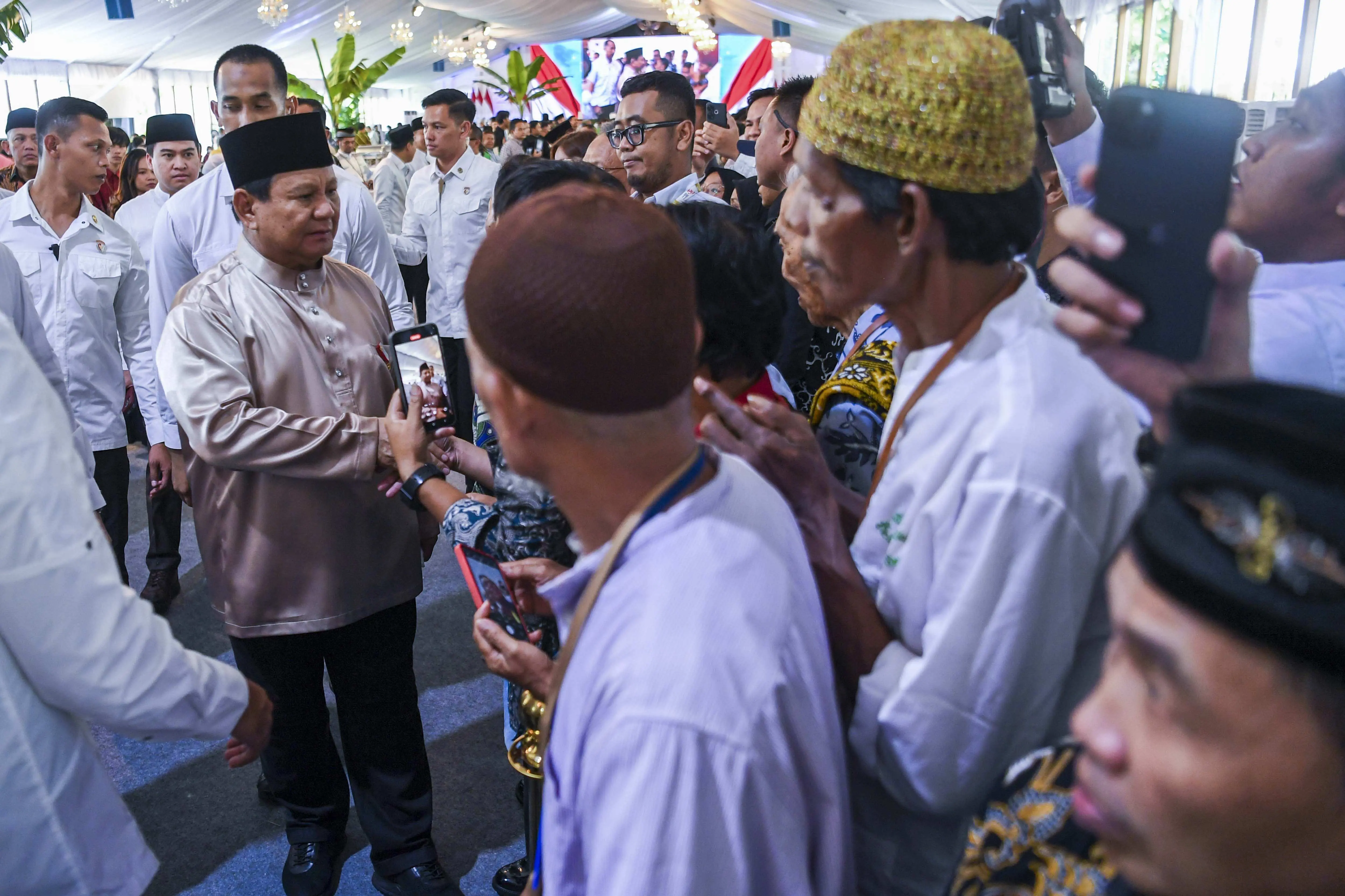 Presiden Gelar Open House di Istana