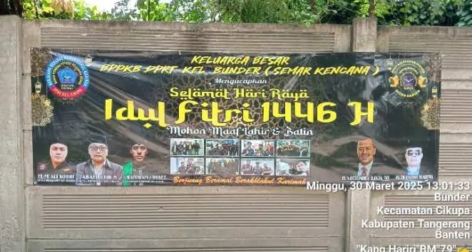 Ormas BPPKB Semar Kencana Kelurahan Bunder - Cikupa Sambut Hari Raya Idul Fitri 1446 H