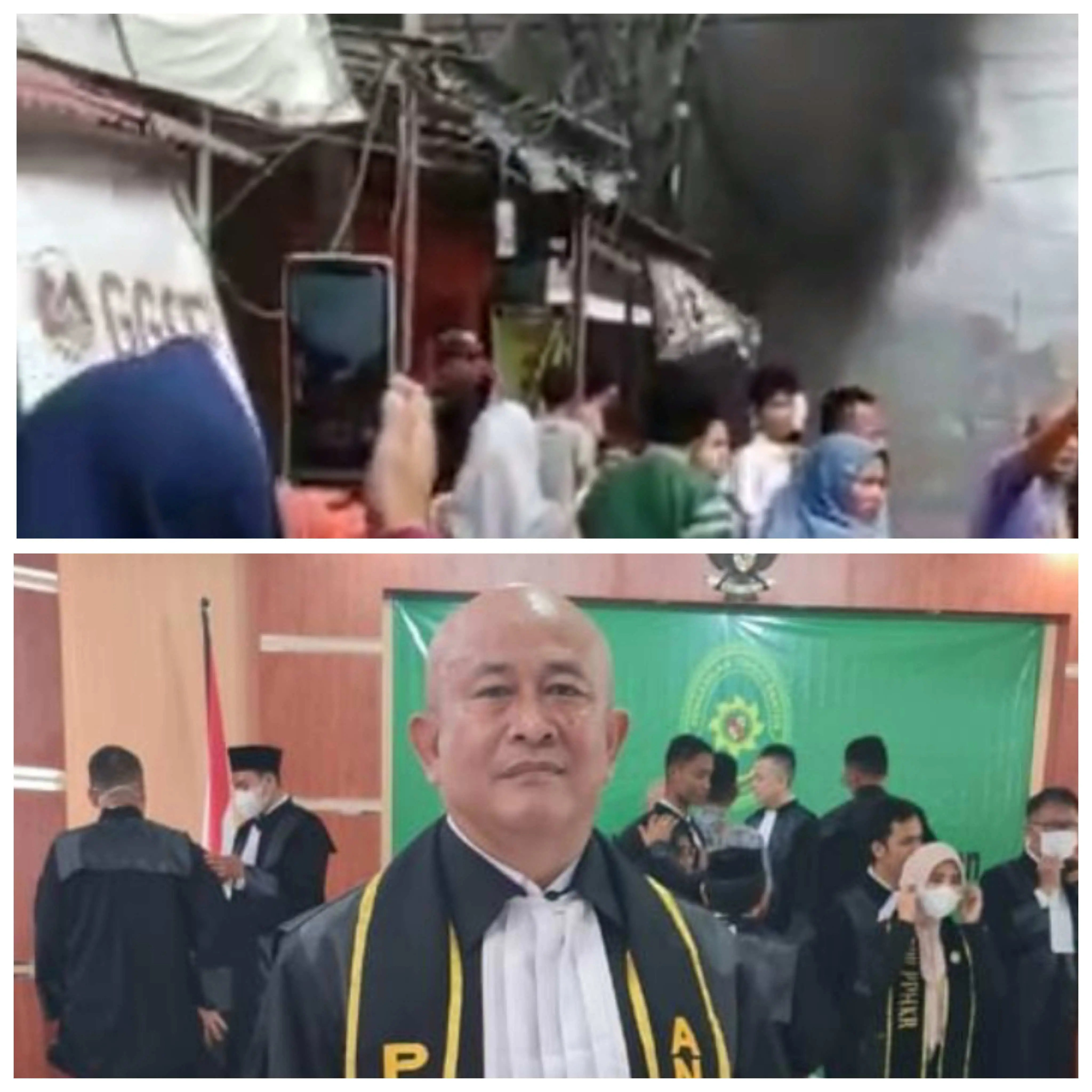 Lokasi Kurang Dari 1 Km  BPBD Kabupaten Tangerang Lambat Tangani Kebakaran Bengkel Di Cisoka