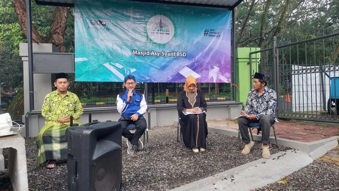 Talkshow Ramadhan Masjid Asy-Syarif BSD bertajuk 