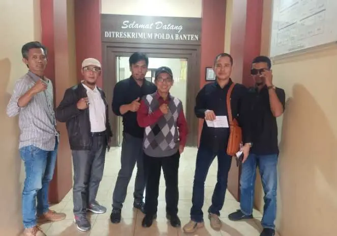 Masyarakat Serang Selatan Laporkan Ketua DPRD Kabupaten Serang Ke Polda Banten