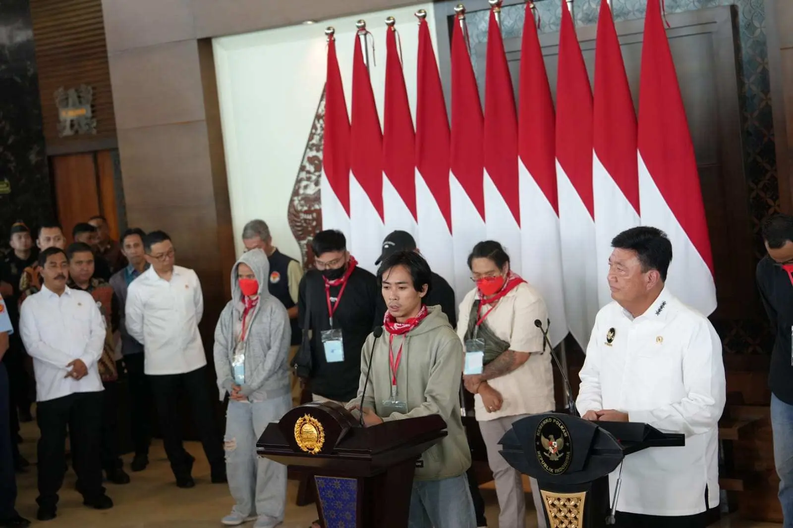 Korem 052/Wkr Mengamankan Kepulangan Pekerja Migran dari Myanmar
