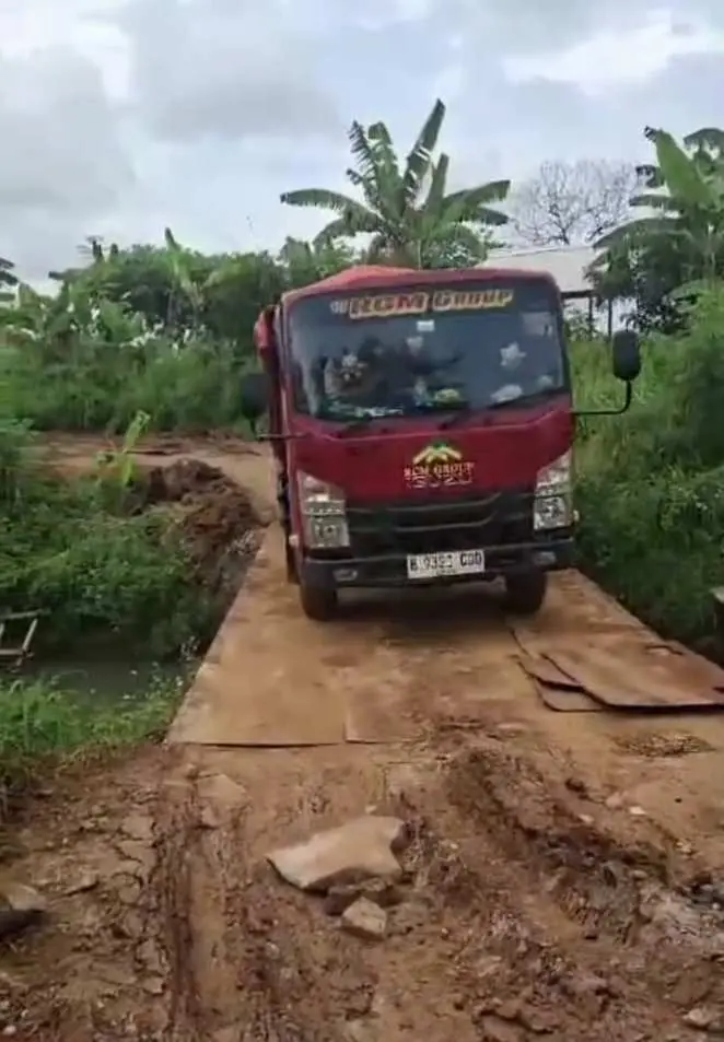 Galian tanah di kp santri kecamatan kemeri sudah mulai beroperasi