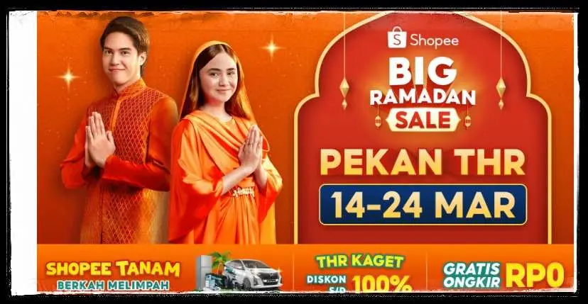 El Rumi dan Syifa Hadju Bagikan Keseruan Ramadan di Shopee