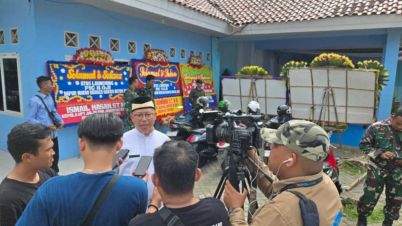 Dapur Makan Bergizi Gratis di Desa Sodong Tigaraksa Diresmikan