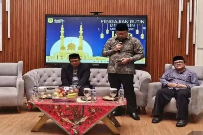 Kegiatan Pengajian Bulanan Dengan Tema Membumukan Makna Isro Mir'aj