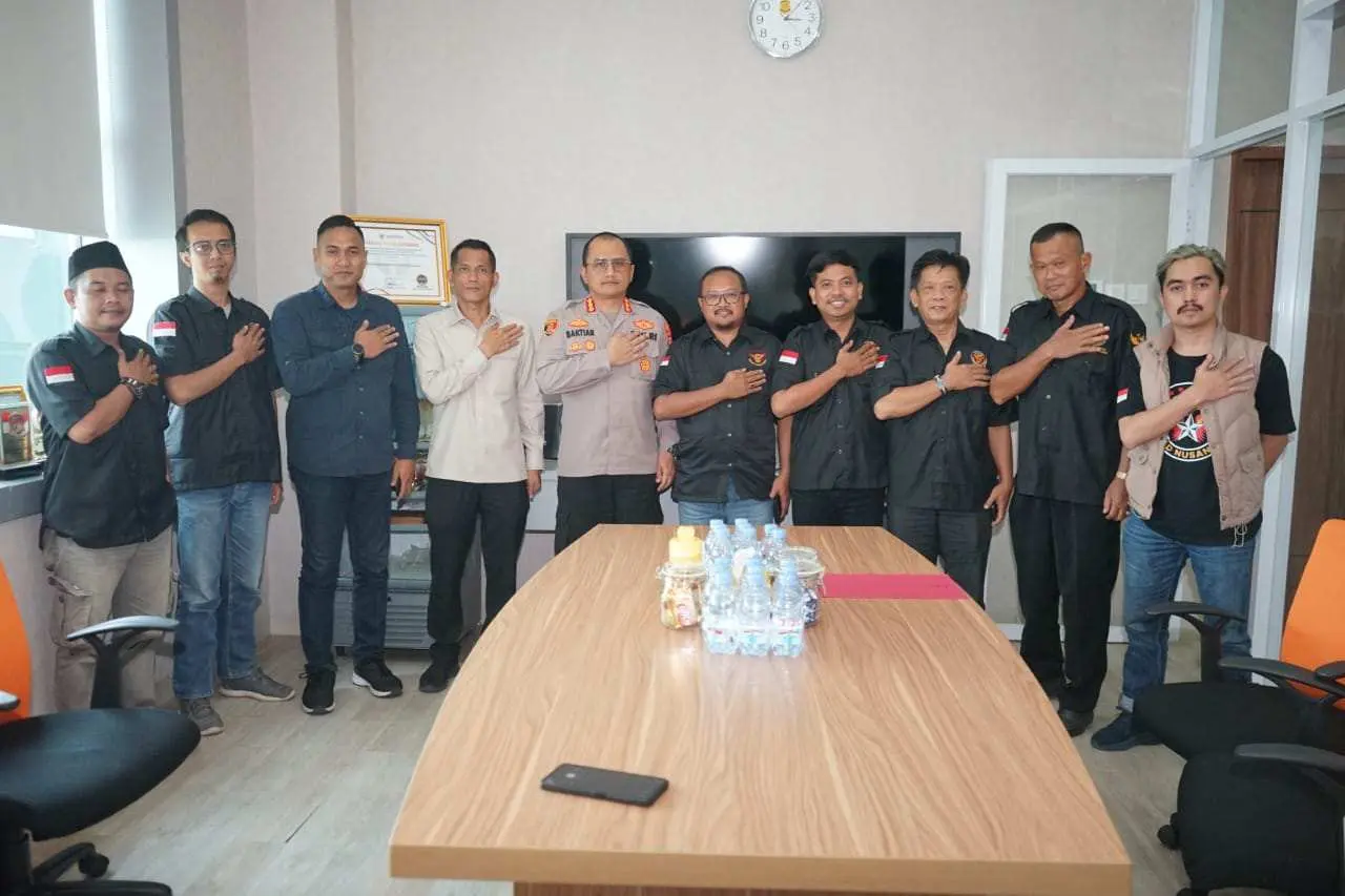 Jalin Sinergitas, Squad Nusantara Kab Tangerang Audiensi Dengan Kapolresta Tangerang