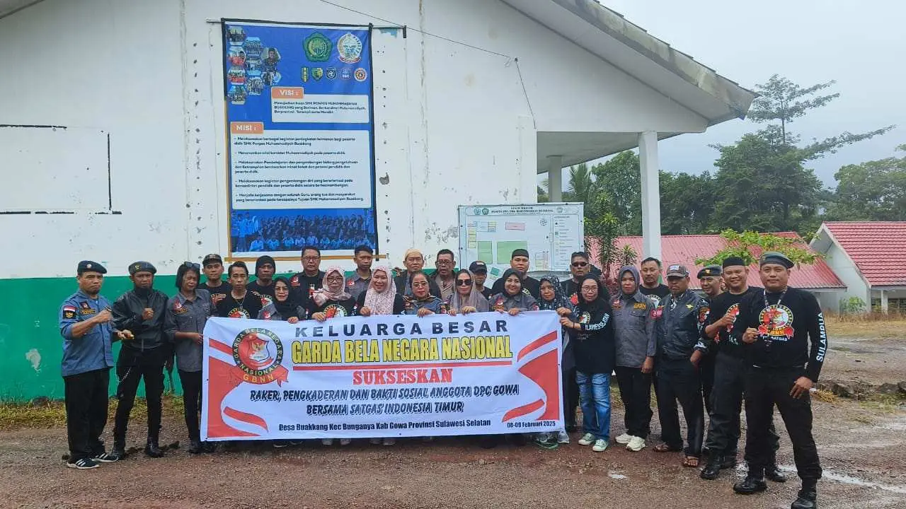 TRC GBNN Wilayah Indonesia Timur Gelar Kaderisasi dan Aksi Sosial di Makassar dan Gowa