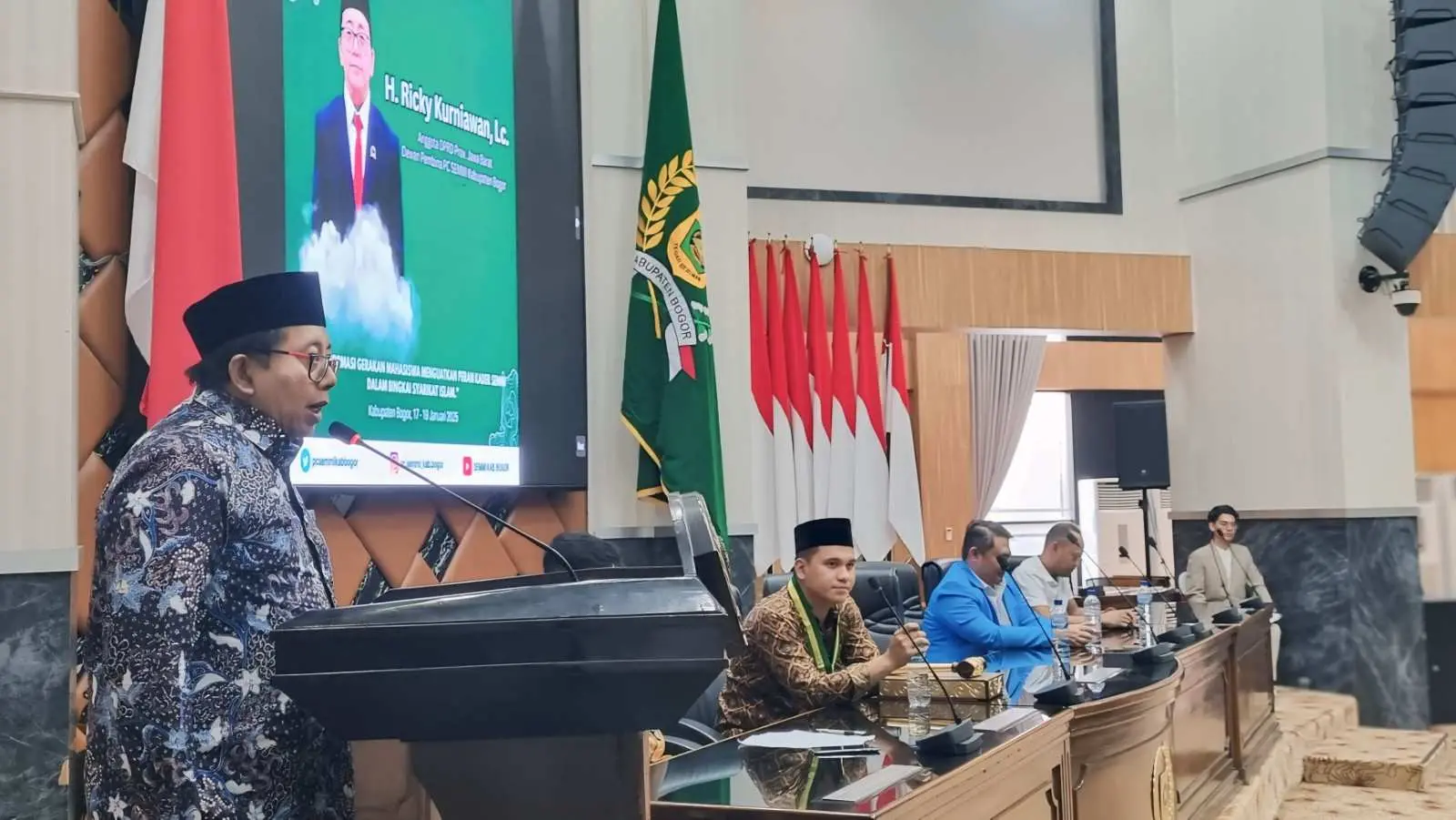 Sekolah Kader 1 PC SEMMI Kabupaten Bogor, Ricky Kurniawan Pesan Tentang Penguatan Moral dan Etika