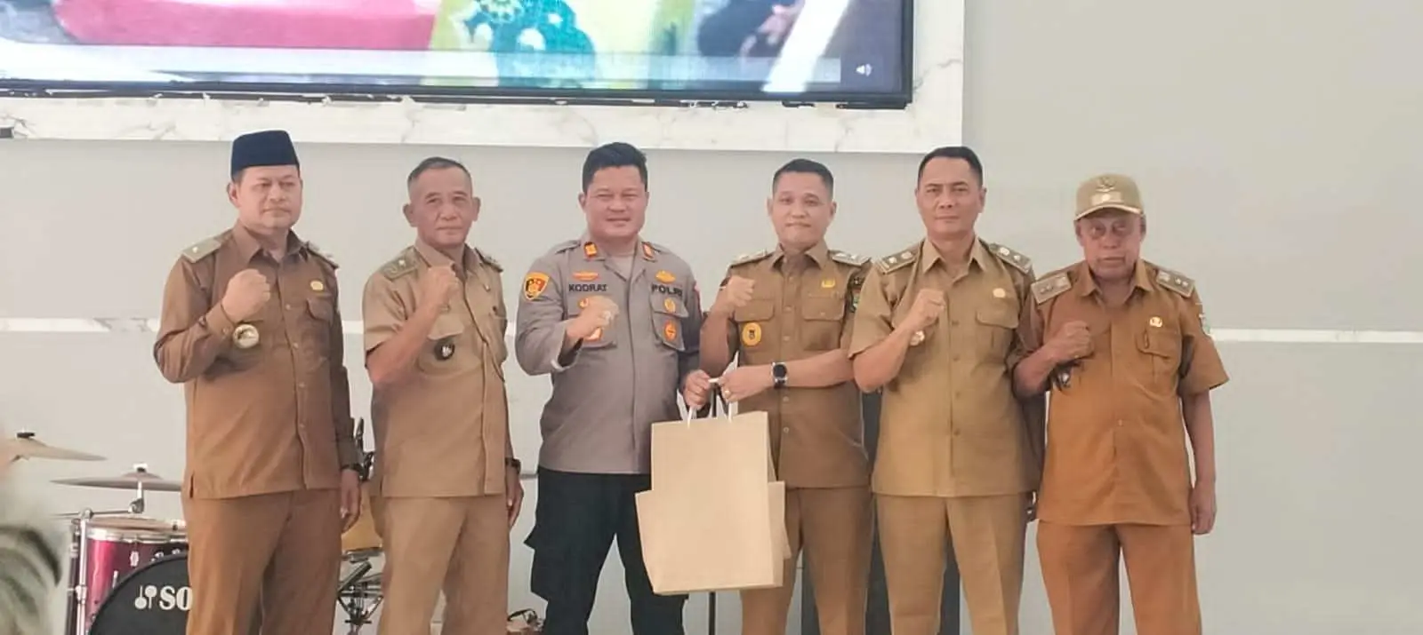 Serah Jabatan Polsek Mauk, Dihadiri Elemen Masyarakat