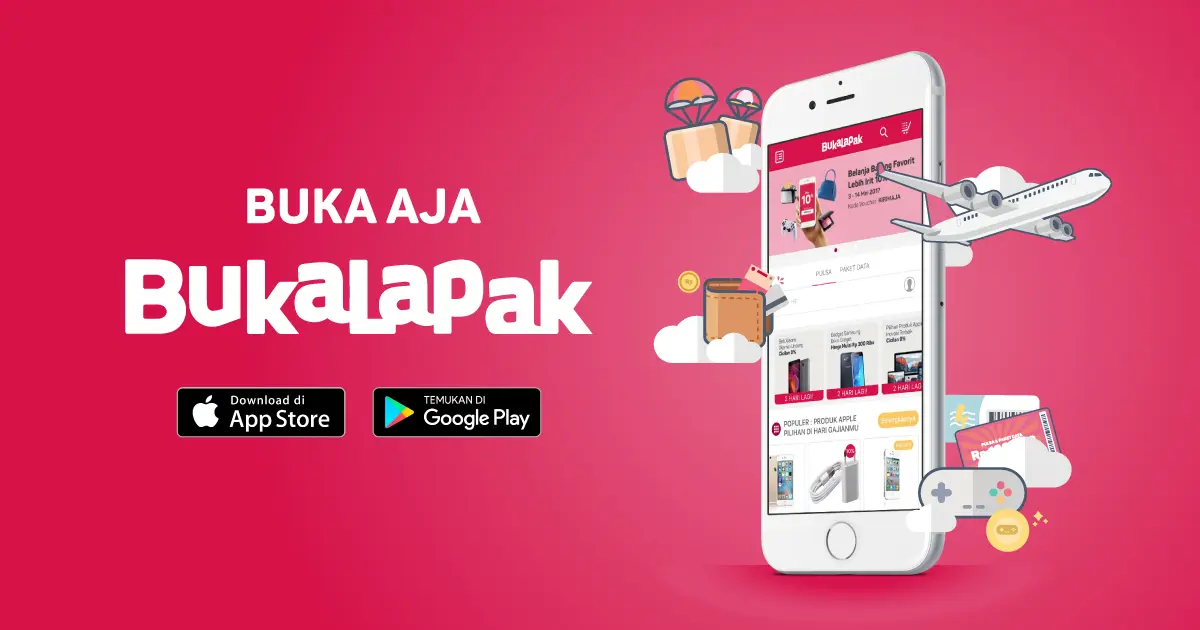 Fokus Dengan Produk Virtual, Bukalapak Akan Hentikan Penjualan Produk Fisik di Marketplace