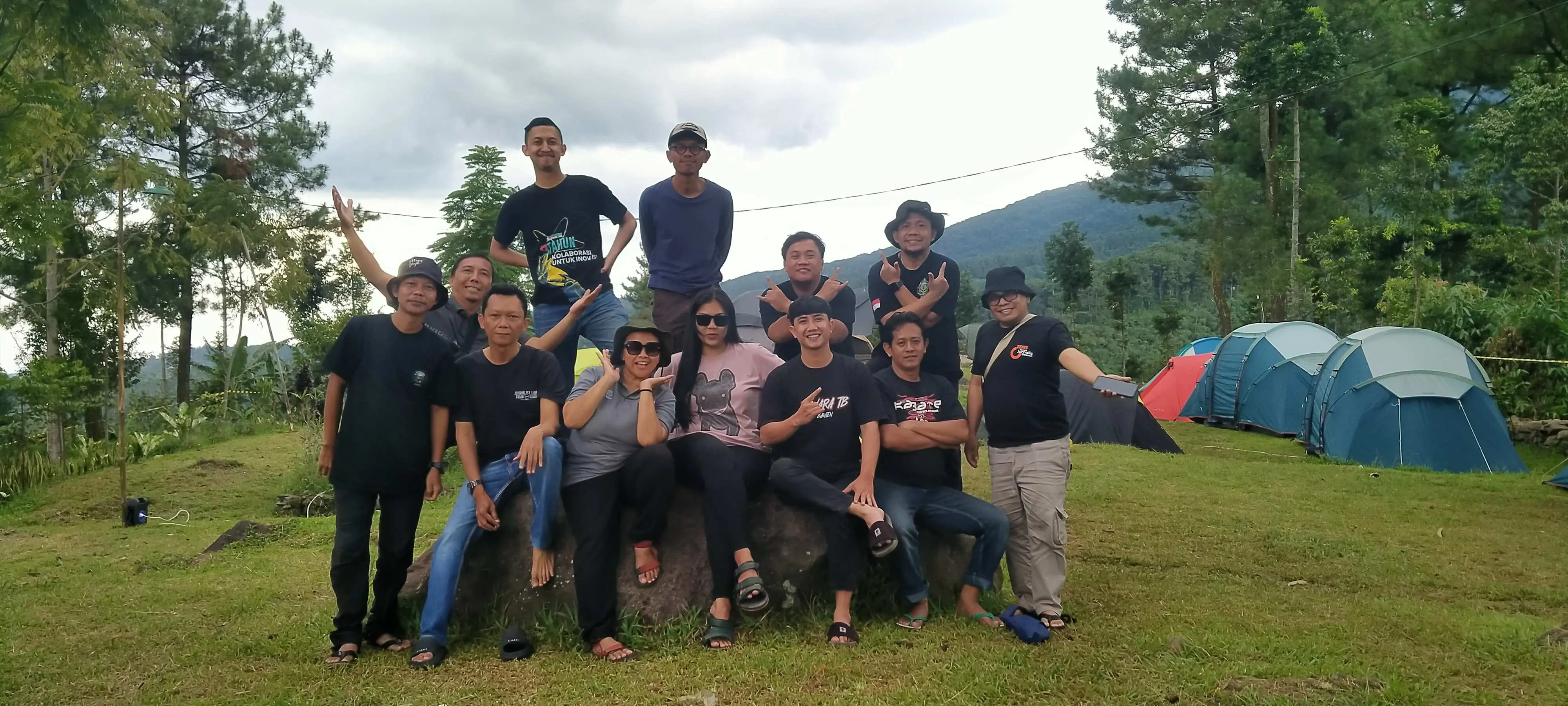 IWO Bogor Ikuti Camping Jurnalis Siaga 2024: Bekali Awak Media dengan Ilmu Mitigasi Bencana