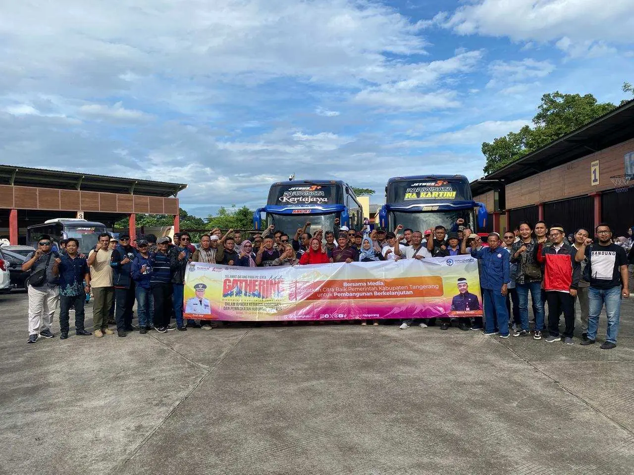 Gathering Wartawan yang Diadakan Kominfo Kabupaten Tangerang Terkesan Tebang Pilih