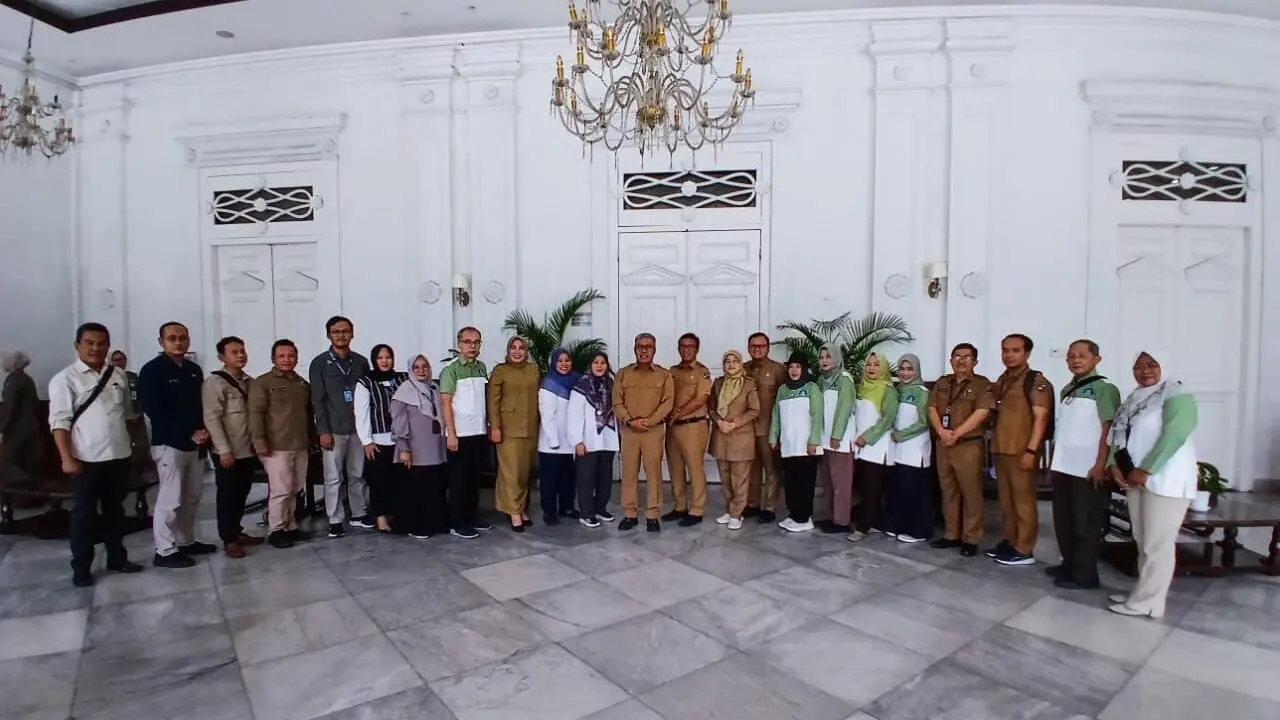 Denny Mulyadi Dampingi Tim Penilai Kabupaten/Kota Sehat Tingkat Nasional
