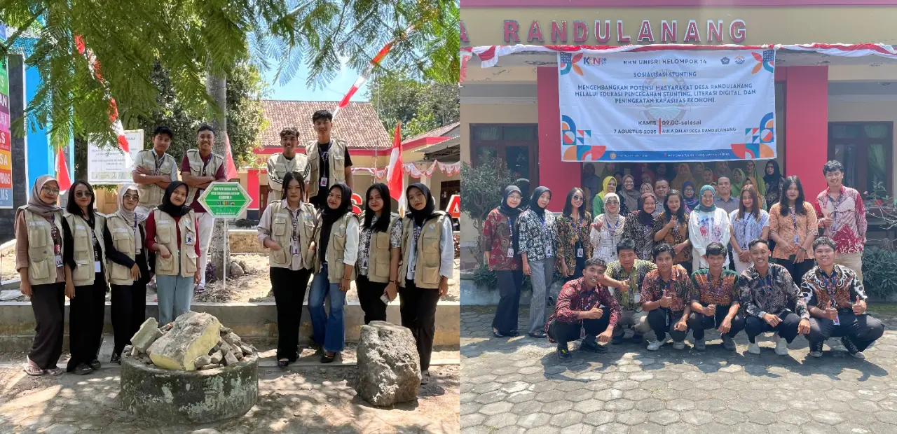 Mahasiswa KKN-PPM UNISRI Wujudkan Desa Randulanang Sehat dan Indah Lewat Dua Program Unggulan