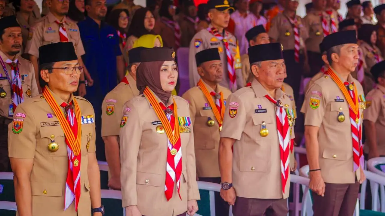Hari Pramuka ke-64, Dedie Rachim Sebut Sinergi Kota-Kabupaten Semakin Erat
