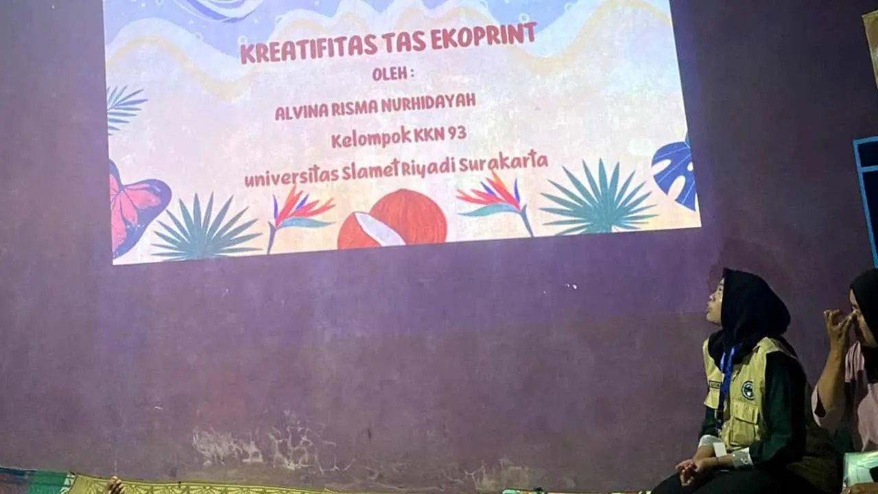 Ibu PKK di Desa Kiringan Raih Peluang Ekonomi Baru Melalui Pelatihan Tas Ecoprint