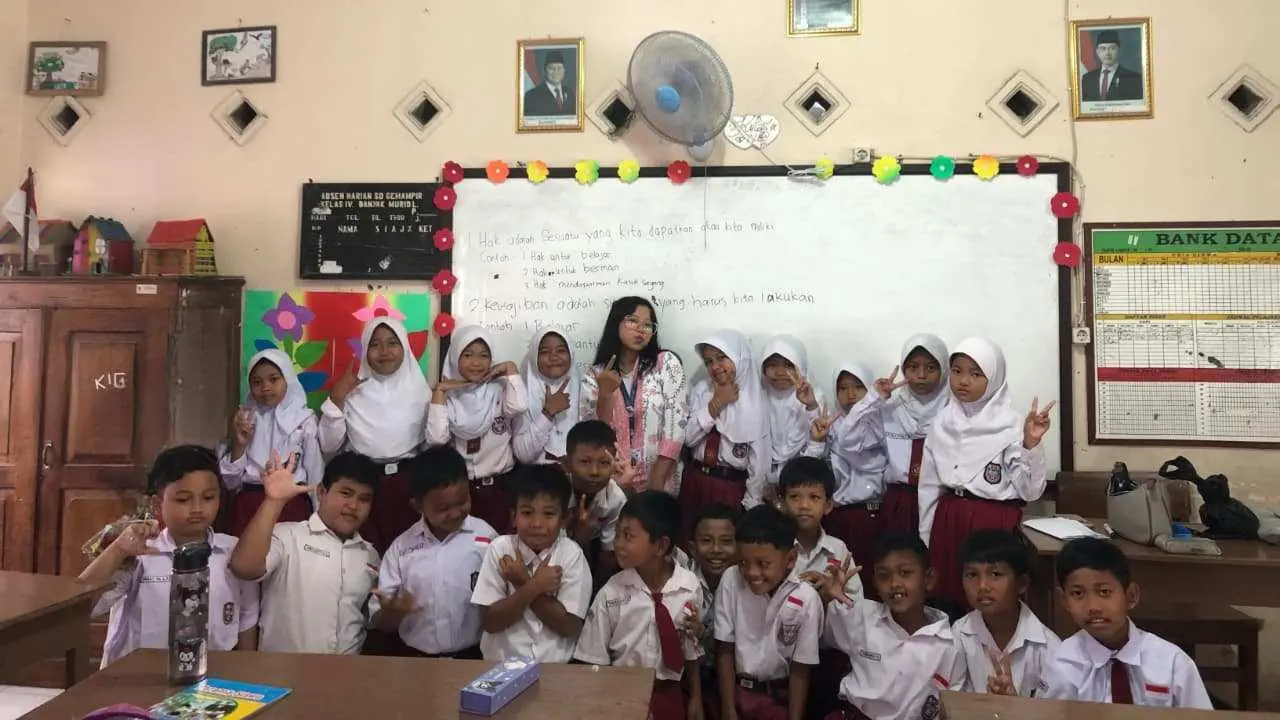 Mahasiswa KKN Unisri Melakukan Kegiatan Edukasi Tentang Kenali Hak dan Kewajiban Sejak Dini