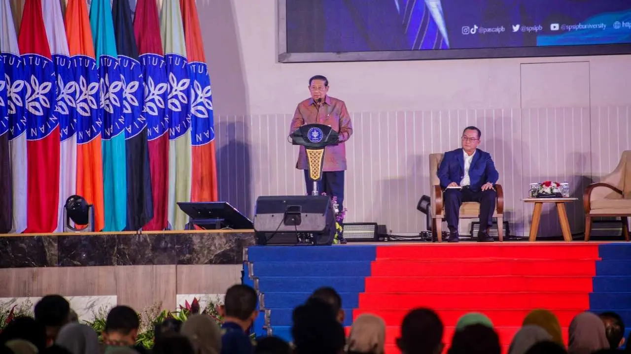 Kuliah Umum IPB, Dedie Rachim Bahas Infrastruktur, SBY Bicara Visi Global